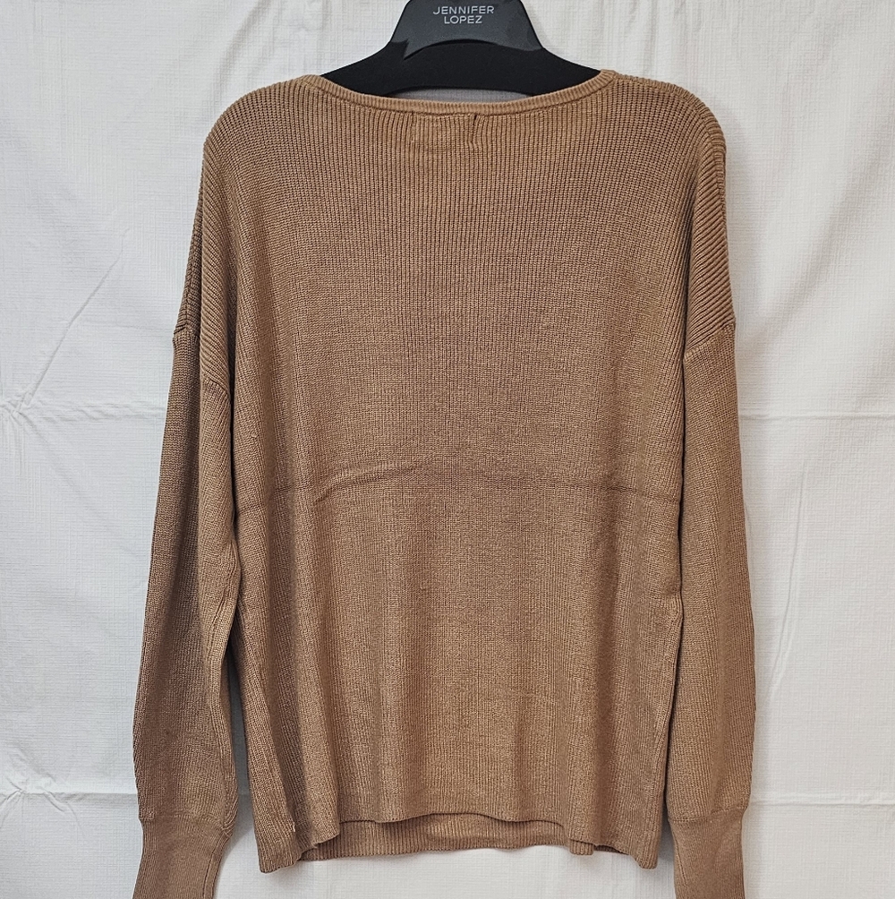 Classy Tan Sweater NEW